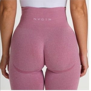 Pastel Pink Curve Leggings